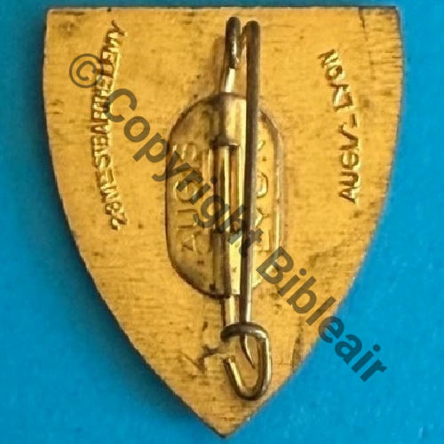 A0844 20e.EC 60.64 BOUFARIK A0844  AUGIS LYON ST.BARTH 2Arc cercle Bol fenetre allonge  grave AUGIS LYON Dos strie SNH Src.mesnil01 80Eur(x3) 
